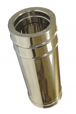 INOX CHIMNEY 0,55-0,95 m ADJUSTABLE DOUBLE LAYER